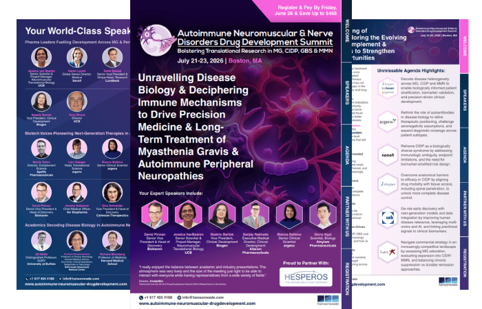 71061 - Autoimmune Neuromuscular & Nerve Disorders Drug Development Summit (2)