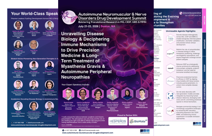 71061 - Autoimmune Neuromuscular & Nerve Disorders Drug Development Summit (4)